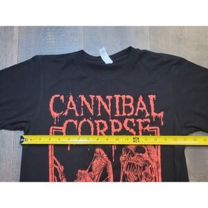 Cannibal Corpse T-Shirt Metal Band Graphic Tee Black Small S‎